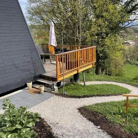 Сasa de vacaciones New! Glamping House With New Hot Tub And Sauna- Hisa Oddiha Updated December 2025 Smarjeske Toplice