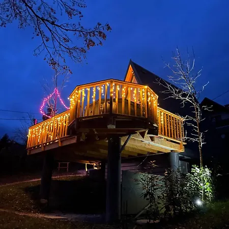 New! Glamping House With New Hot Tub And Sauna- Hisa Oddiha Updated December 2025 別荘 シュマリェシュケ・トプリツェ